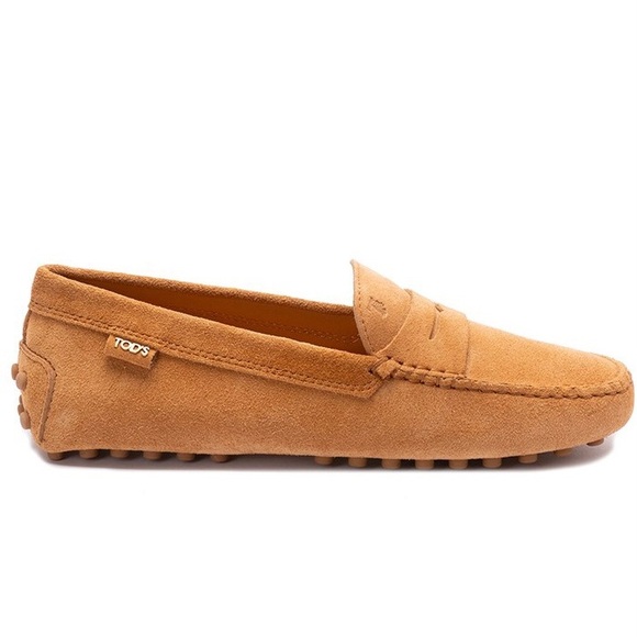 TOD’S Gommino suede leather driving shoes loafers flats - Picture 1 of 5